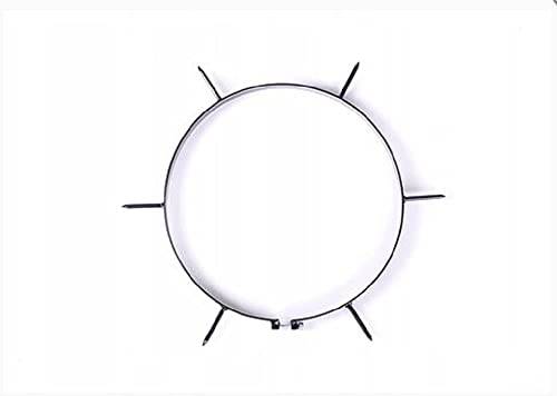 QLS Handels Rasen - Aeratore per rullo da giardino a rullo, aeratore, 5 pezzi, 30 cm, 6 punte