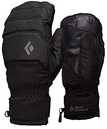 Black Diamond M Mission Mx Mitts Schwarz - Gore-Tex Warmer wasserdichter Herren Gore-Tex Fäustling, Größe S - Farbe Bl