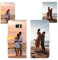 Sunrive Personalisierte hülle kompatibel mit Samsung Galaxy S7 Edge Handyhülle Benutzerdefiniert,Schutzhülle Lederhülle handykette universal Etui mit Eigenem Foto Bild Text Individuelle
