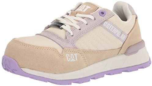 CAT Footwear Scarpe da donna Venward Composite Toe Industrial, Desert Mojave/Marmo lilla, 7.5 Wide