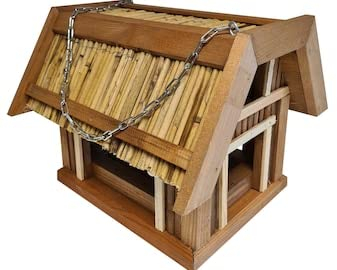 Vogelhaus Villa WAOCMA, Handarbeit, Vogelfutterhaus