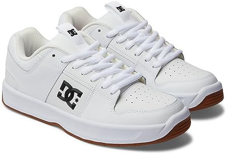 DC Shoes Herren Lynx Zero Sneaker, White/White/Gum, 43 EU