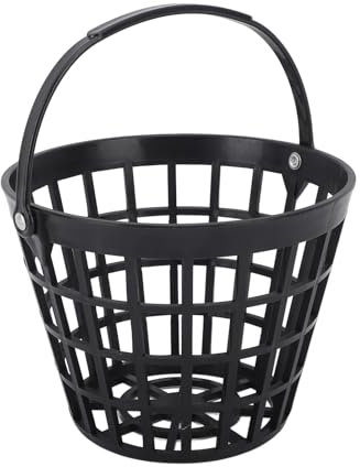 Ball Holder, Nylon Plastic Ball Basket for Outdoor Sports (Holds Up to 25pcs)