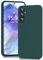 YATWIN Cover per Samsung Galaxy A55, Custodia in Silicone Morbido con Tagli di Precisione per Fotocamera, Design Ultra Sottile, Protezione 360° con Bordi Rialzati, ‌Verde‌