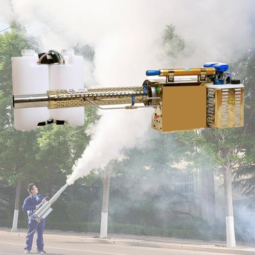 CYXOZ 15L Tragbare Thermo-Nebelmaschine, Desinfektions-Nebelmaschine ULV-Sprühvernebler, elektrischer Sprüher, Aerosol-Zerstäuber für Innen- und Außenbereich, landwirtschaftlicher Sprüher, 120