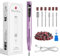 MelodySusie SM180F Electric Nail Files 30000RPM, Professional Rechargeable Nail Drill Machine Kit for Acrylic Gel Nails, Cordless ,Stepless Speed, Portable Efile for Manicure Pedicure Polishing