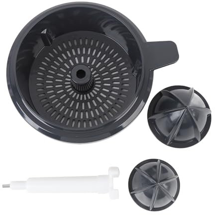 CHEOTIME Juicer Press Strainer Attachment, ABS Food Processor Juice Extractor Replacement Parts for TM5 TM6 Food Processor Accessories