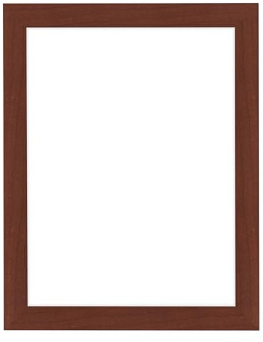 Dutch Frame Factory - Bilderrahmen 30x40 cm Kirschbaum - MDF | Antireflex-Acrylglas aus Kunststoff, Wandmontage, Geeignet für Fotos, Poster und Puzzles, Colonia, Made in Holland