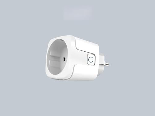Enchufe Inteligente Alexa, Enchufe Wi-Fi Medidor Consumo, Tomada Inteligente Programable con Temporizador, Control Remoto por APP&Voz, Compatible con Alexa, Google Home y SmartThings, 16A o 20A (20A)