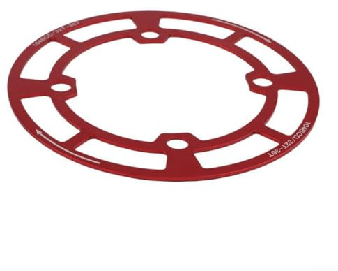 Vibsky Kettenblattschutz aus Aluminiumlegierung für Fahrräder mit 104 mm Lochkreis (BCD) und 32-36 Zähnen oder 38-42 Zähnen(8.0#)