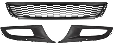 Doppelsteg Sport Kühlergrill Für VW Für Polo 6R 2009-2014 Frontstoßstange Unterer Mittlerer Kühlergrill
