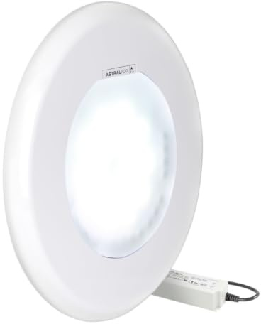 Astralpool 71213 Lumiplus FlexiNiche: embellecedor Blanco + Punto de luz Blanco DC