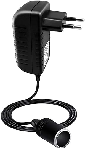 Digit.Tail Alimentatore AC a DC Adattatore 100V - 240V a 12V Automobile Sigaretta Presa Accendisigari 12V/3A 36W Inverter Trasformatore Convertitore per Automatico/Fotocamere, DVR, GPS