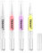 Nagelöl Stift,Cuticle Oil,Nagelpflegestift,Nagelhautöl für Nägel,Nagelhärter,Nagelpflege Stift,Nagelöl,4 Stück Nagelhaut-Öl-Stifte Nagel Ernährung Öl Nagelöl Reparatur Nagelhaut Revitalizer Öl Nagelöl