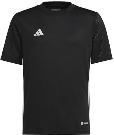 Adidas Unisex Kids Jersey (Short Sleeve) Tabela 23 Jersey, Black/White, H44535, 152