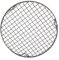 27 cm runder Grillrost, Edelstahl-Netzmatte für Camping und Picknicks (D25 cm)