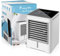 Portable Air Conditioners, USB Personal Mini Air Conditioner with 3-Speed, Evaporative Air Cooler with Touch Screen, Portable Ac Unit Fan for Room, Tent, Bedroom, Car, RV, and Camping