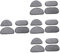 DOITOOL 4sets Fridge Accessories Water Dispenser Drip Pan Simple Design for UK Mini Fridges 4pcs*4