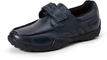 Geox J W.Snake Moc B, Mocasines para Niño, Azul (Navy) , 29 EU