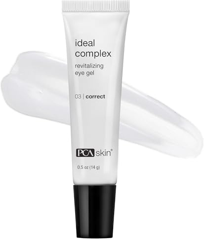PCA SKIN Ideal Complex Revitalizing Eye Gel, Under Eye Serum, 0.5 oz