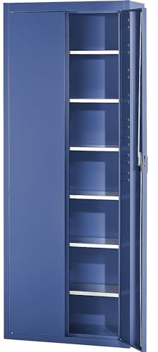 Mauser | Magazinschrank | ohne Sichtlagerkästen | HxBxT 2150 x 680 x 280 mm | einfarbig | blau
