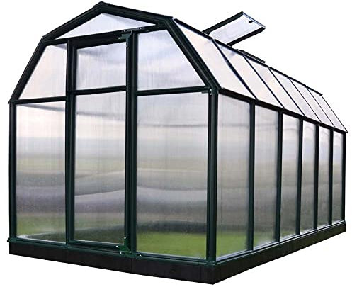 RION Kunststoff Gewächshaus SMART 37 | Grün | 449x204x198 cm