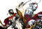 Poster Leonidas VS Sparta Kratos 300 - GOD of WAR Wall Art