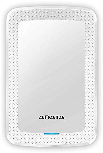 ADATA HV300 - Disco duro externo (1000 GB, 2.5, 3.0 (3.1 Gen 1), Blanco)