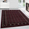 Teppium Kurzflor Teppich Wohnzimmer 200x300 (200 x 290 cm) Rot Vintage Look - Orientteppich Waschbar, Orientalisch Design, Pflegeleicht, Weich - Ideal für Schlafzimmer, Esszimmer und als Küchenteppich