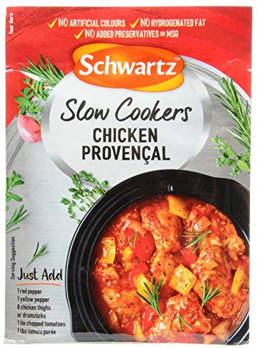Schwartz Packet Sauce Range (Slow Cooker Chicken Provencal 3 x 35g)