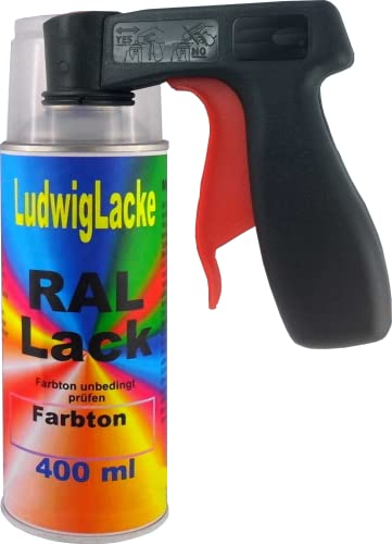 LudwigLacke RAL 7016 ANTHRAZITGRAU Matt 400 ml 1K Spray + Griff