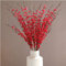 OUKEYI 8 fiori artificiali di gelsomino lunghi 74,9 cm, fiori finti per matrimoni, casa, ufficio, feste, hotel, ristorante, patio o cortile, decorazione (rosso)