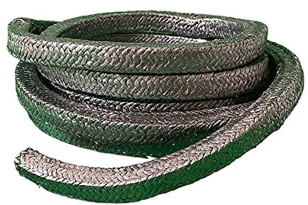 GOONSDS Guarnizione di Tenuta a Compressione in Grafite, 5 Metri / 164 Piedi,8mmx8mm