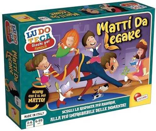 Lisciani Giochi- Ludoteca Matti da Legare, Colore, 88942