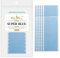 YILITE Hair Extensions Tape Tabs Double Sided Human Hair Tape for Replacement 4 x 0.8 cm Adhesive (120Pcs Blue)