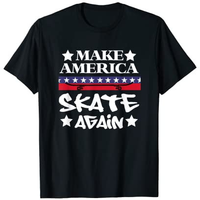 Skaters Skate again Skateboard Waveboard Longboard Skater T-Shirt