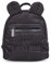 CHILDHOME, Kinderrucksack Baby, Schule, Kindergarten, Krippe, Zwei Fächer, Lunchbag/Flaschen geeignet, Abnehmbare Sicherheitsschnalle, Wasserabweisend, My First Bag, Schwarz