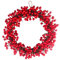 Weihnachten hängende Girlande Weihnachtskranz Beeren Weihnachten Tür Kranz Rote Beere Girlande Hängende Dekoration Für Haustür Büro Home Hochzeit 35cm