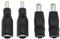 4 Stück DC 8 Mm Stecker auf DC 5,5 Mm X 2,1 Mm Buchse Netzteil Ersatz DC Power Plug Adapter Elektrisches Zubehör für Solargeneratoren Autos Wohnmobile