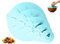 Hitopin Silicone Suction Lids - 5 Piece Set, Bowl, Plate, Pot & Pan Covers, Oven & Refrigerator Safe, Blue