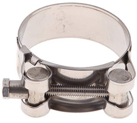 HAKTAS fittings of a machine 32-55mm Motorcycle Exhaust V Band Clamp Flange Kit Quick Release Clamp Stainless Steel Exhaust Clamp Clip Motorcycle Accessories (Color : 48-51mm)