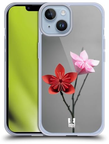 Head Case Designs Kusudama Oribana Caso de Gel Suave Compatible con Apple iPhone 14