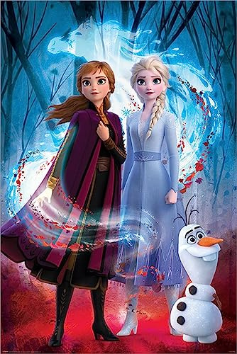 Laminiertes Maxi-Poster Frozen 2 (Guided Spirit)