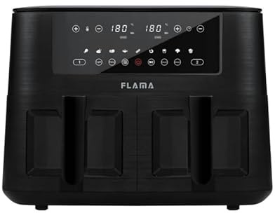 FREIDORA SIN ACEITE FLAMA 698FL 2 CESTAS 4L (8L TOTAL)