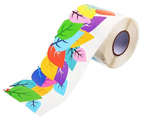 Lurrose Praktische Aufkleberränder 1 Rolle für Die Pinnwand Im Klassenzimmer Leicht und Blättermuster