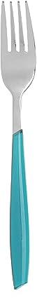 Forchetta tavola sfusa azzurro in acciaio inox Silhouette azzurro Tavola