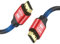 grofyllaa 8K Hdmi Kabel 2M, High Speed Hdmi 2.1 Kabel 8K@60Hz 4K@120Hz, vergoldeter Stecker 3D eARC HDCP 2.2 &2.3 für HDTV/Blu Ray Playback/Projektoren/Laptops/PS4/PS5(Rot)
