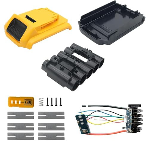 iFutniew 20V 5Cell 18650 Battery Plastic Case Parts Replacement for 20V Max Compact Battery DCB201 Easy to Use