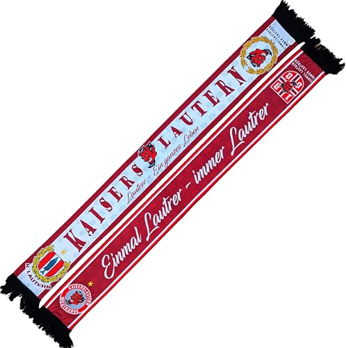 Generisch Kaiserslautern Schal, EINMAL LAUTRER - IMMER LAUTRER, (Seidenschal, Polyschals)