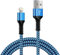 Ocbuo Câble de charge pour iPhone, câble Lightning en nylon, certifié MFi, câble de charge rapide USB pour iPhone 14 Pro Max/14 Pro/14 Plus/14/13/12 Mini/11/SE/X/XS/XR/8/7